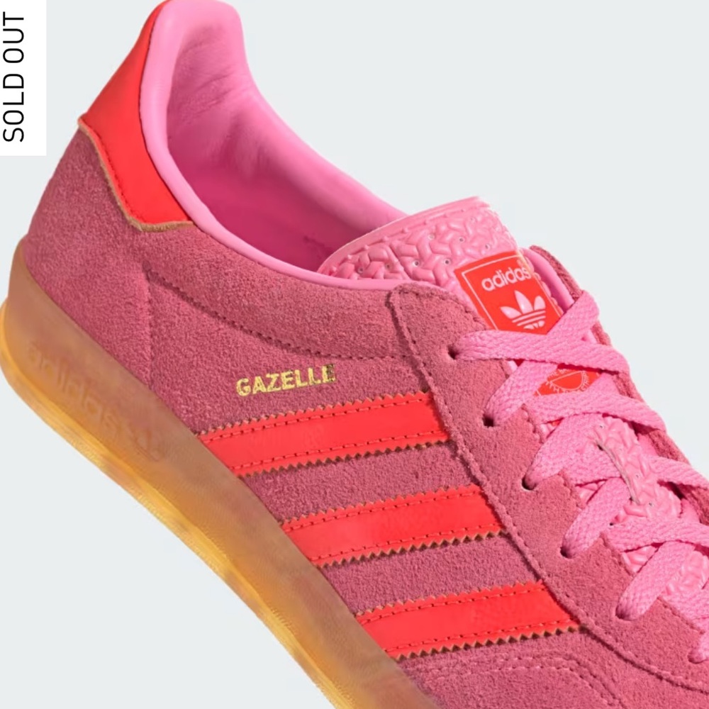 adidas Gazelle Pink Sneakers - Picture 5 of 16